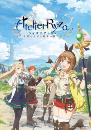 بوستر انمي Ryza no Atelier: Tokoyami no Joou to Himitsu no Kakurega
