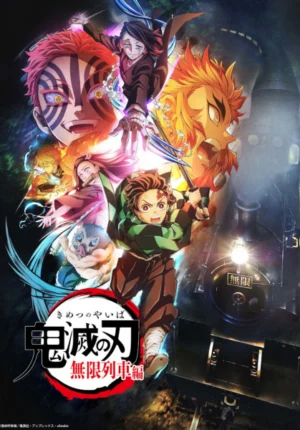 بوستر انمي Kimetsu no Yaiba: Mugen Ressha-hen