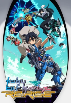 بوستر انمي Gundam Build Divers Re:Rise
