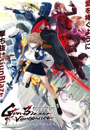 بوستر انمي Mahou Shoujo Lyrical Nanoha EXCEEDS: Gun Blaze Vengeance