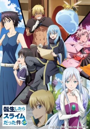 بوستر انمي Tensei shitara Slime Datta Ken 3rd Season